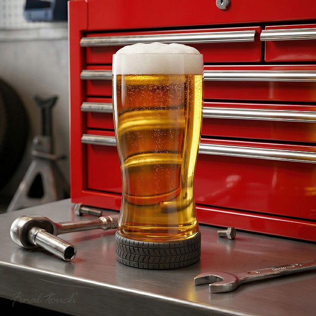Fast Lane Tire Tread Glass