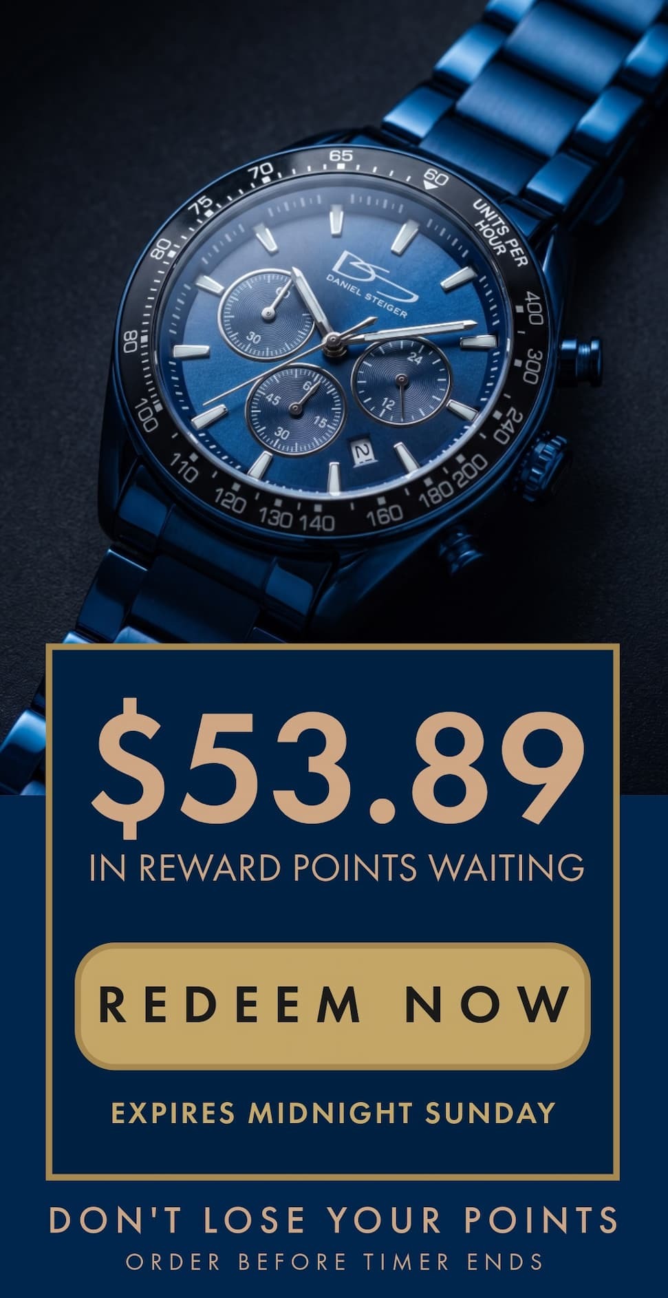 Claim Points Before Midnight Sunday  Or Lose Them All