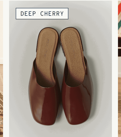 Sadie Slide Deep Cherry