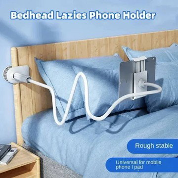 Universal Adjustable Lazy Tablet Stand – Flexible Arm Clip Holder for Bed & Desktop