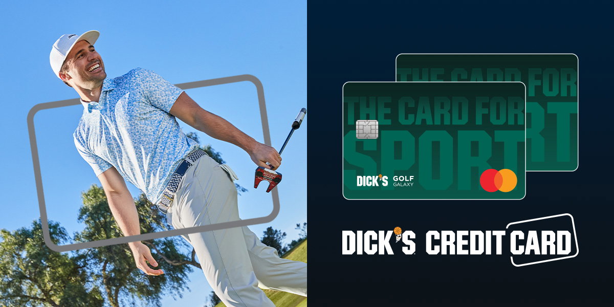 Dick's Credit Card.