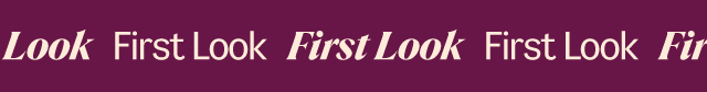 First Look