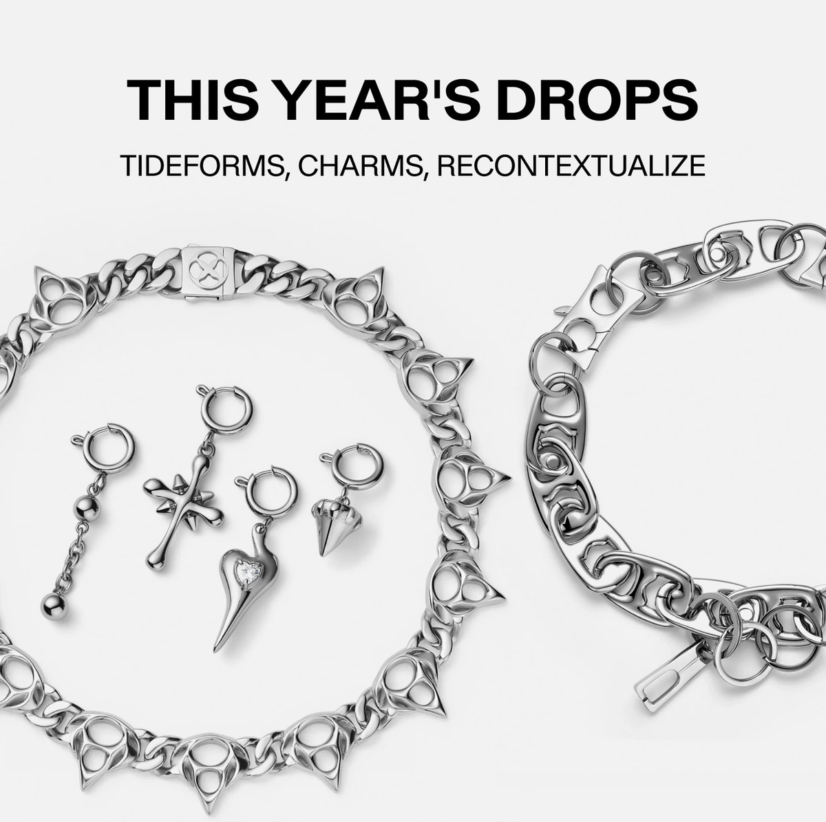 This Year's Drops — Tideforms, Charms, Recontextualize