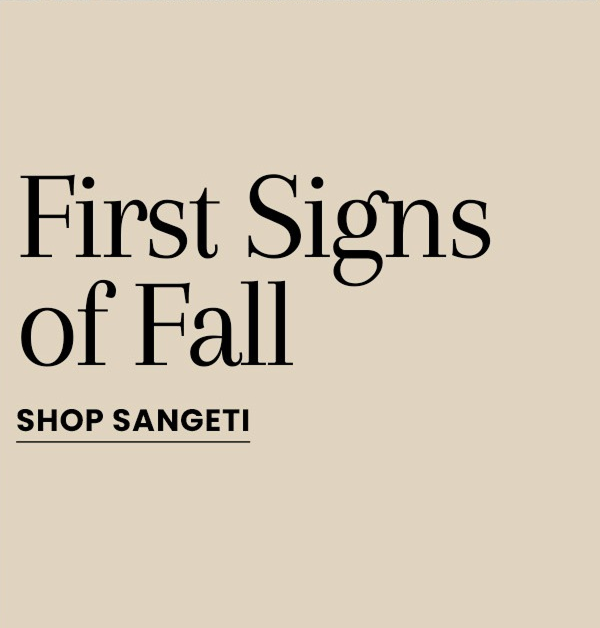 First Signs of Fall [Shop Sangeti]