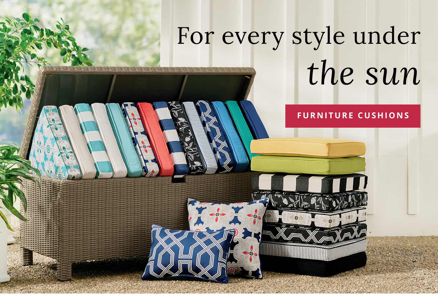 Shop Outdoor Furniture Cushions