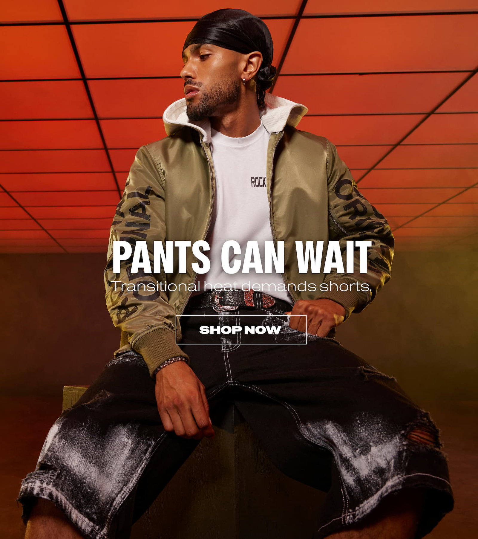 Pants can wait