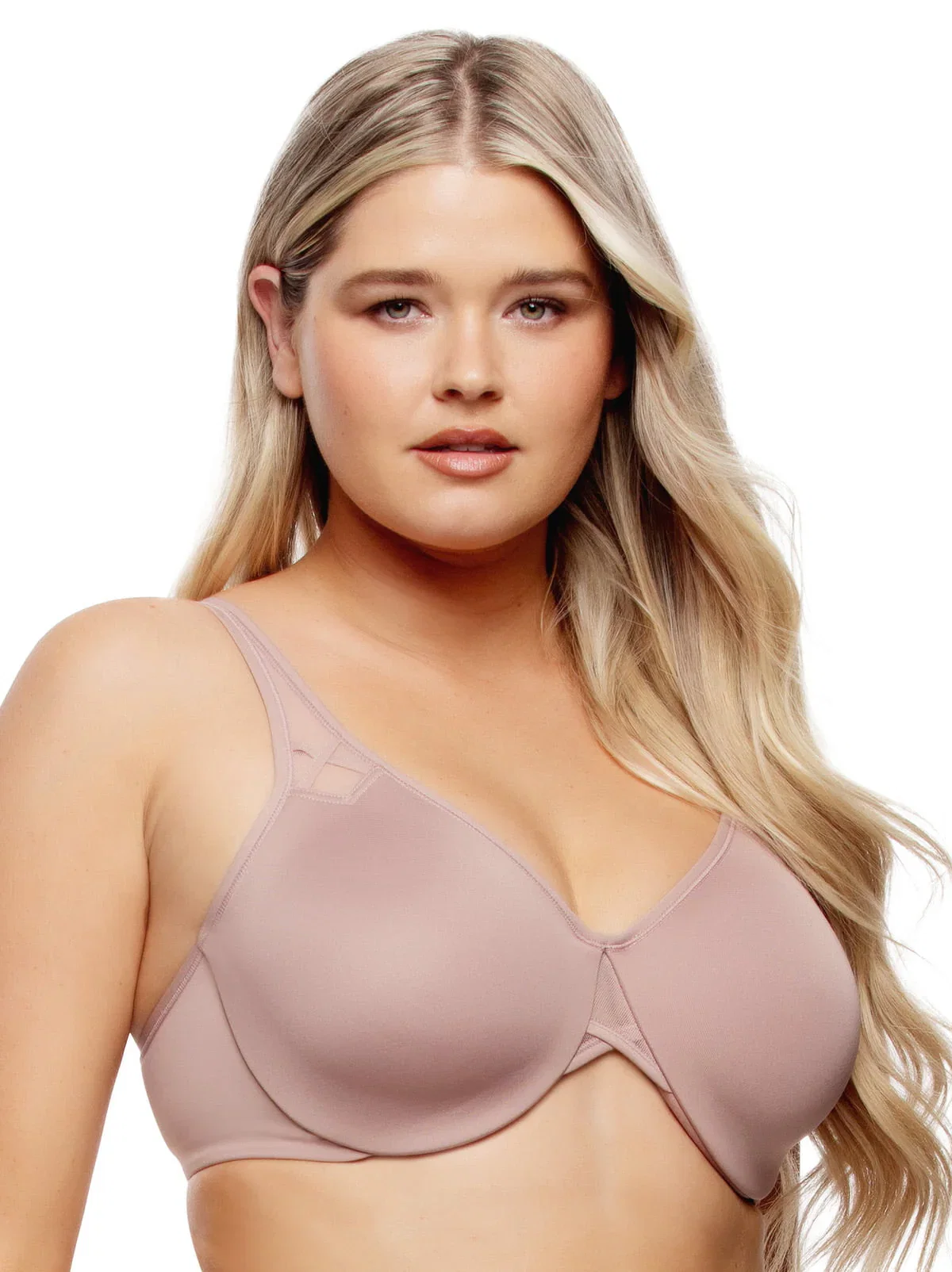 Image of Amaranth Unlined Minimizer Bra