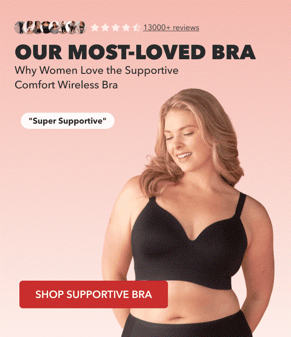 SHOP SUPPORTIVE BRA