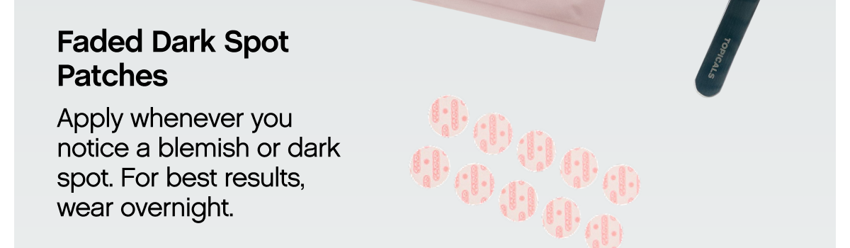 Faded Dark Spot Patches