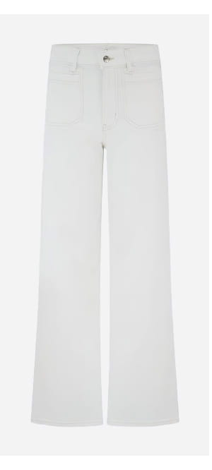 Le Slim Palazzo With Modernist Pockets In Au Natural Clean