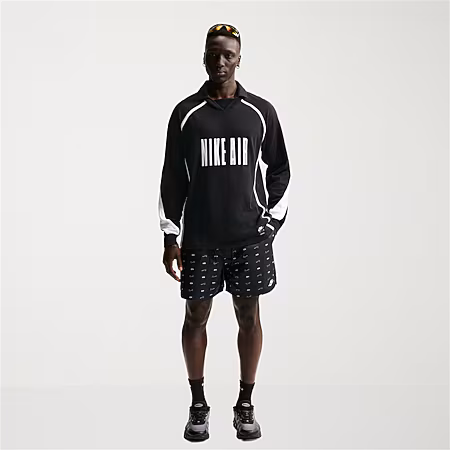 Image of Nike Flow Mens 9 Mid Rise Workout Shorts