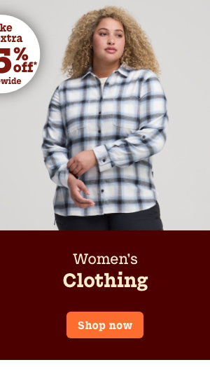 Women's Clothing Take an extra 25% off* storewide