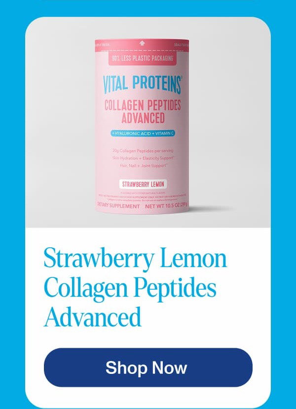 Strawberry Lemon Collagen Peptides Advanced