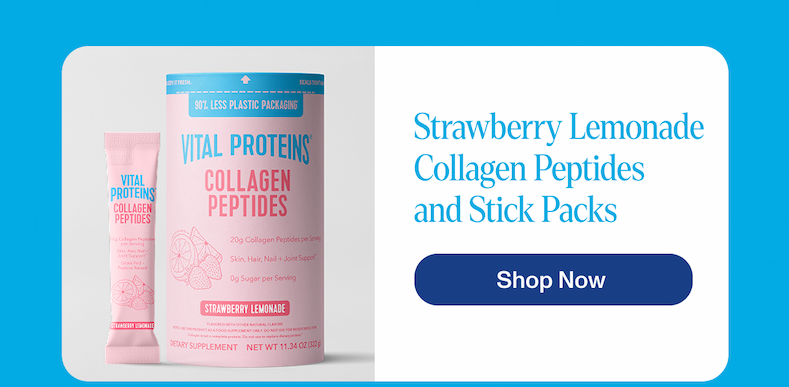 Strawberry Lemonade  Collagen Peptides  & Stick Packs
