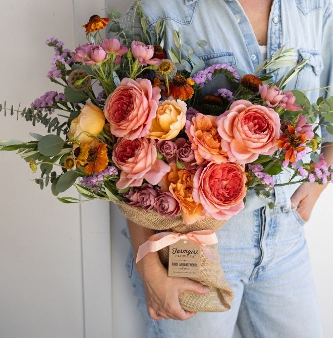 Order by 5pm ET for Saturday Delivery - Belle of the Fall Bouquet - $129