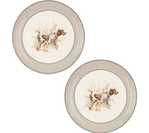 Southern Living® Hunting Dogs Collection Pointer Accent Plates, Set of 2, $28 Online & select stores.