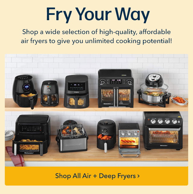 Shop Fryers
