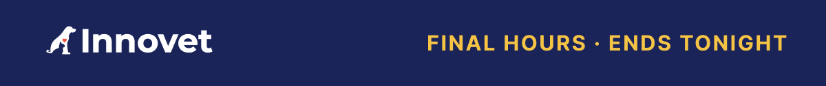 Innovet Pet — Final hours, ends tonight