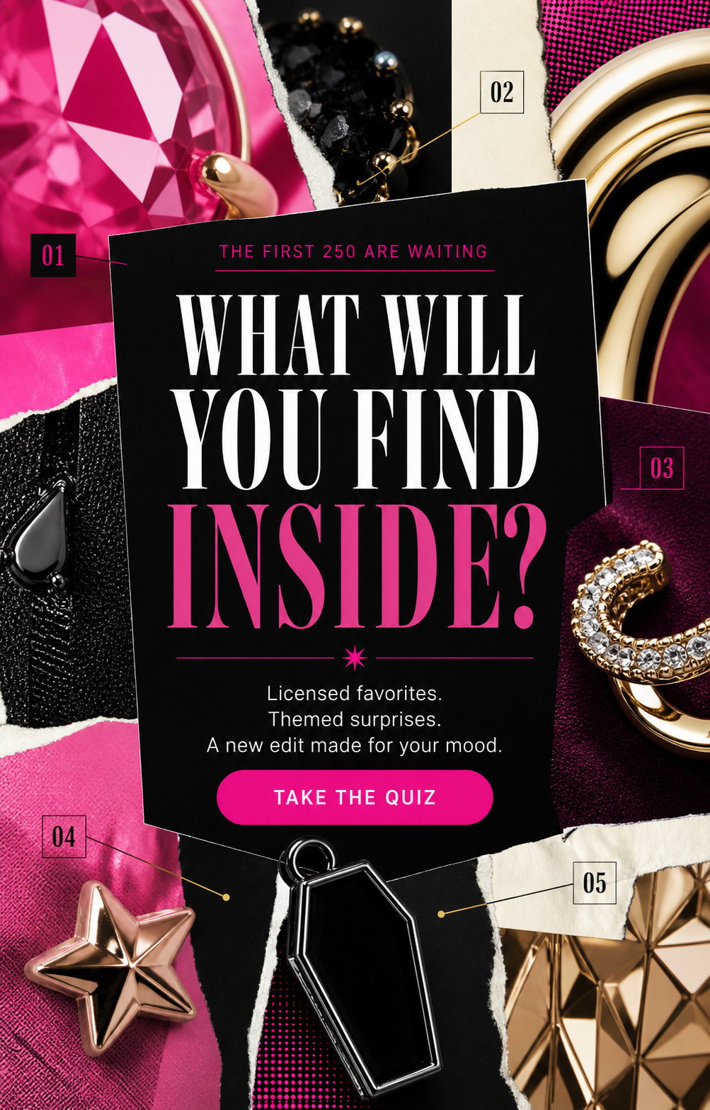 An editorial clue board asking what you will find inside.
