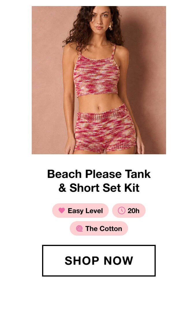 Beach Please Tank & Short Set Kit