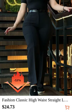 Fashion Classic High Waist...