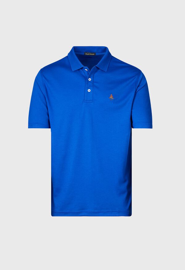 Image of PIMA INTERLOCK LOGO POLO