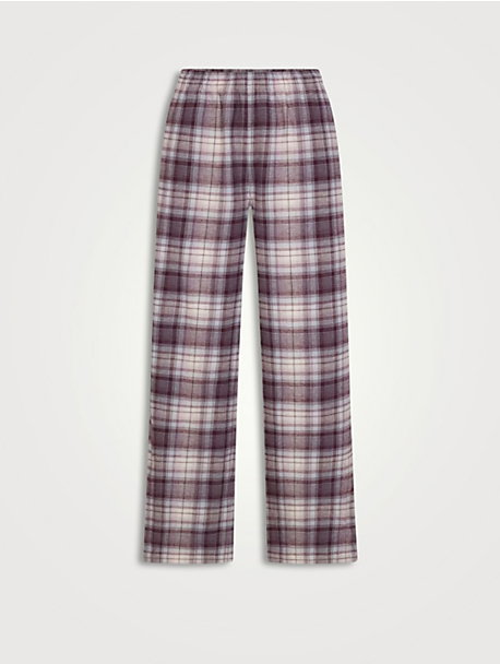 Flannel Sleep Oversized Pants