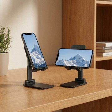 2-Pack Universal Adjustable Phone Stand – Foldable & Portable