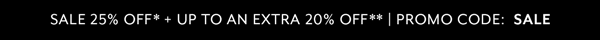 Sale. Extra 20% Off