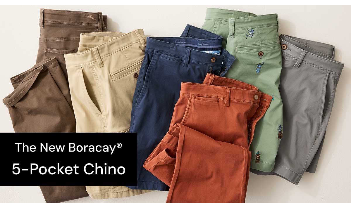 The New Boracay Island 5 Pocket Chino