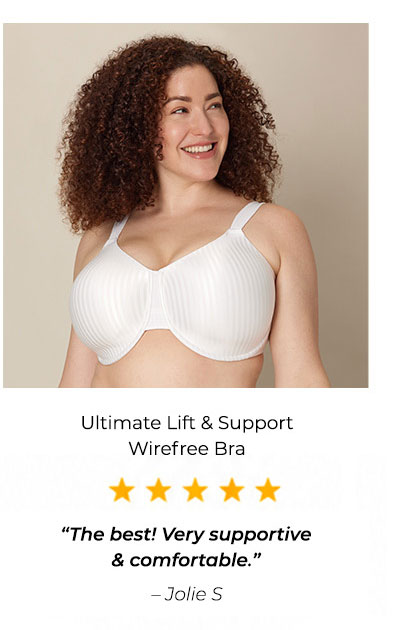 Playtex Secrets Perfectly Smooth T-Shirt Underwire Bra for Full-Figures