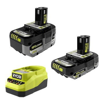 RYOBI ONE+ 18V High Performance Starter Kit with 2.0Ah & 4.0Ah Battery