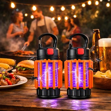 2-Pack Small Mosquito Zapper Lanterns