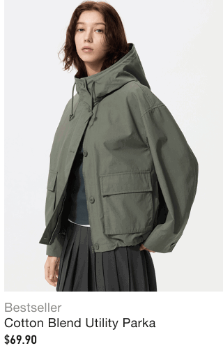 product4women0cotton0blend0utlity0parka