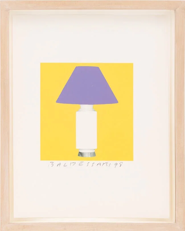 John Baldessari Lamp Color Inkjet Print, 1998