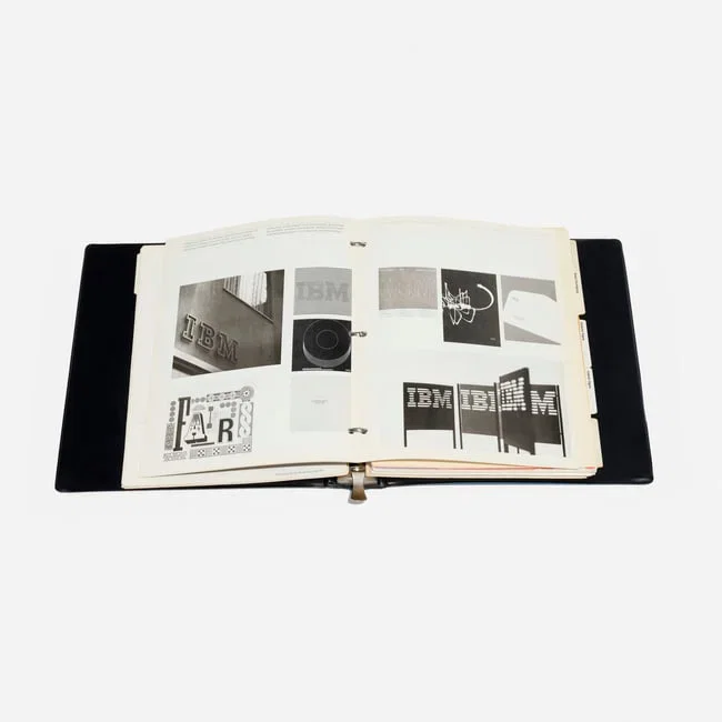 Paul Rand, IBM Graphic Design Guide binder