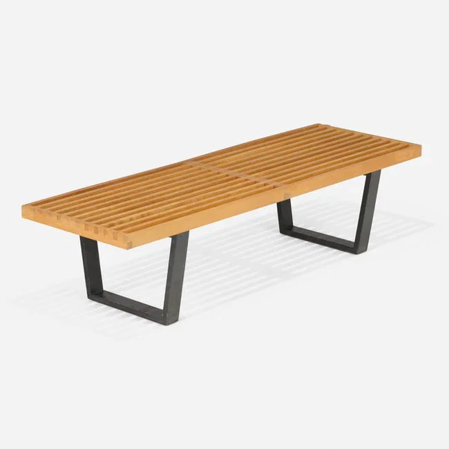 George Nelson & Associates, Slat bench, model 4690