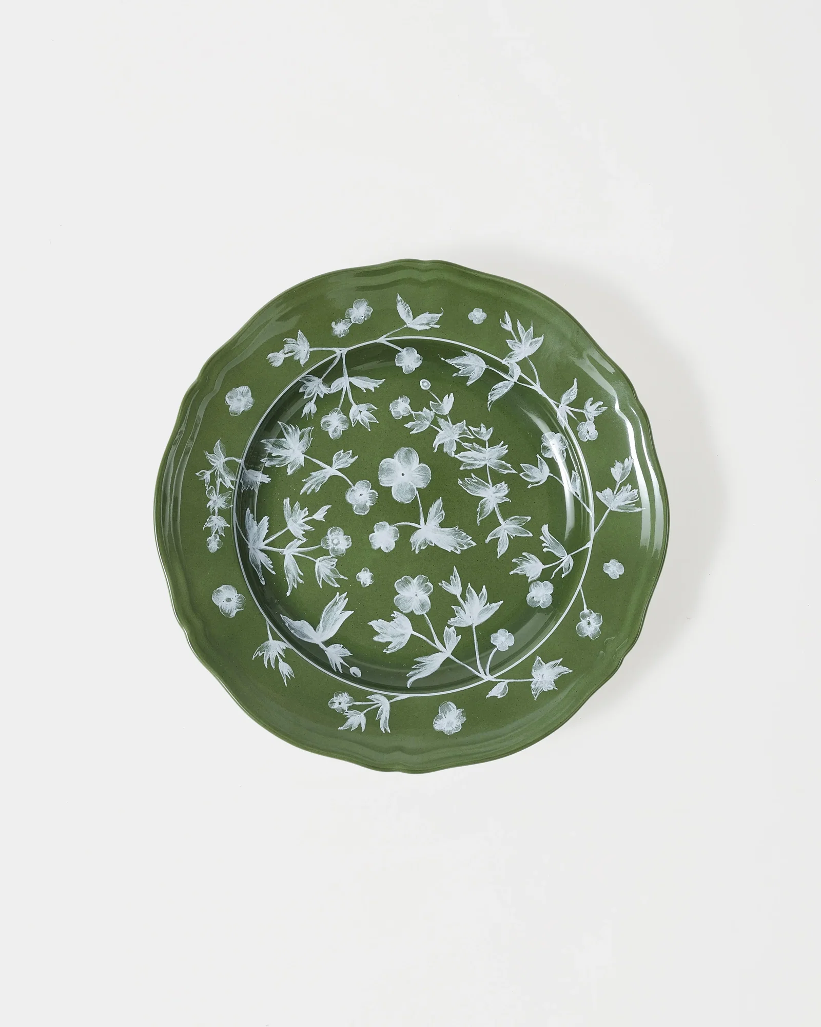 Image of Floral Dessert Plate