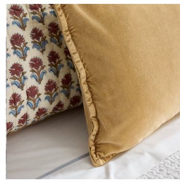 Washed Velvet Pillow Cover