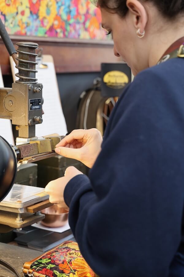George embossing