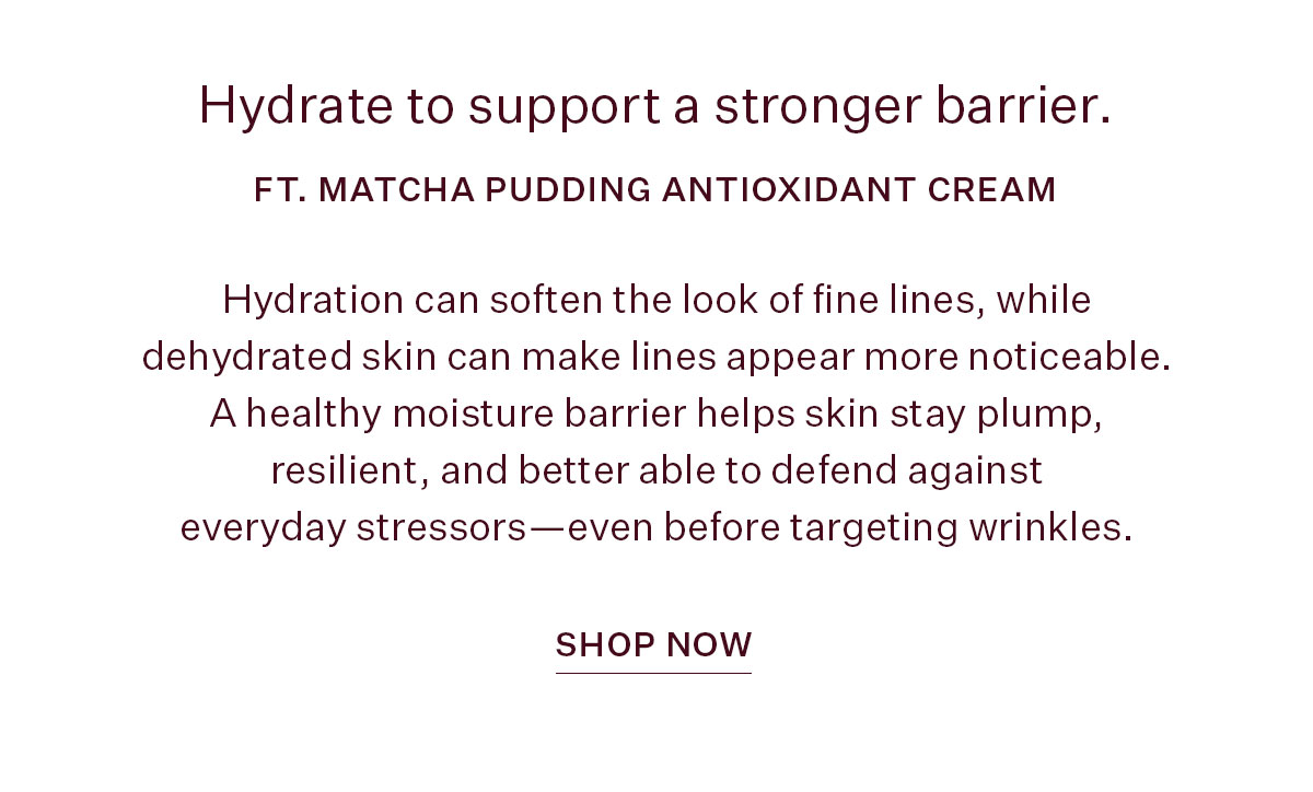 Ft. Matcha Pudding Antioxidant Cream