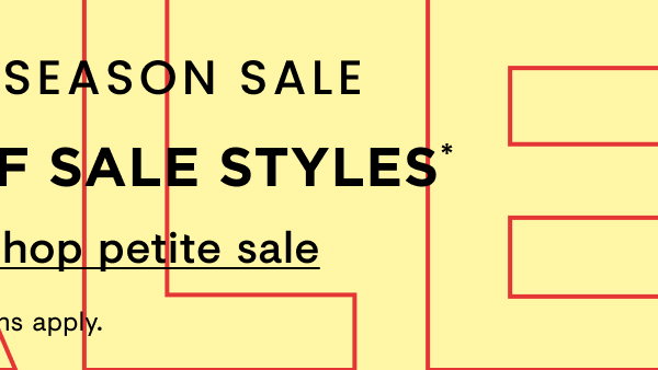 shop petite sale