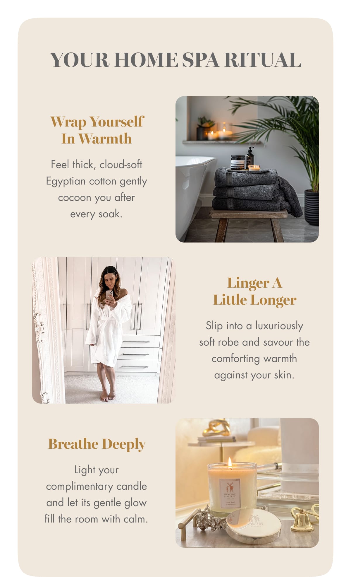 YOUR HOME SPA RITUAL