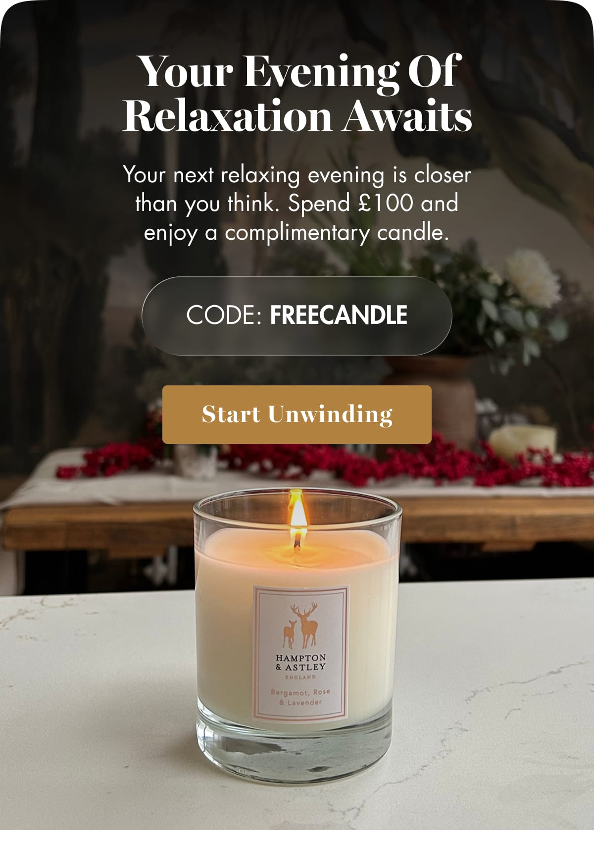 Start Unwinding