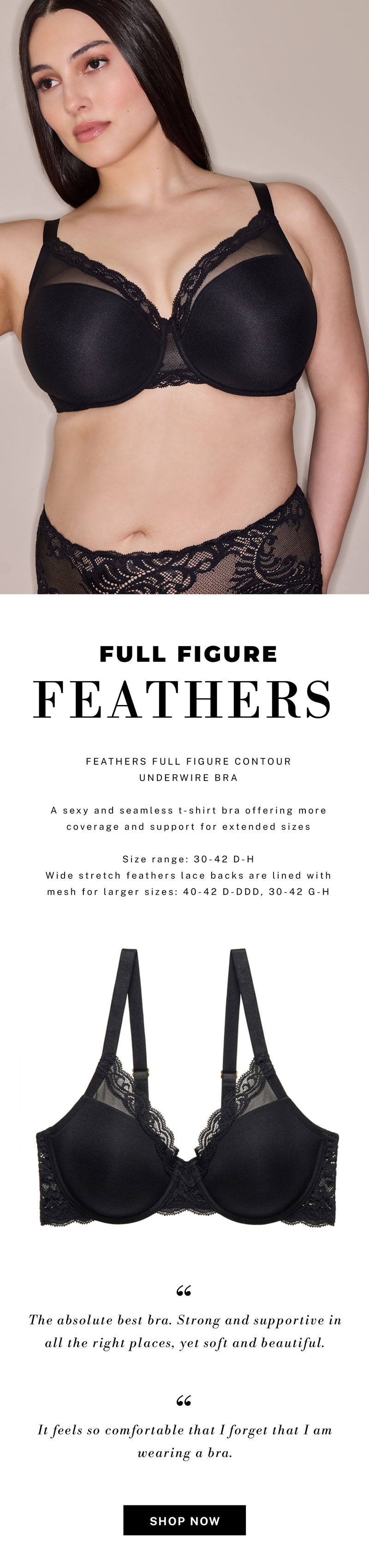 The Feathers Bra Made for Every Body