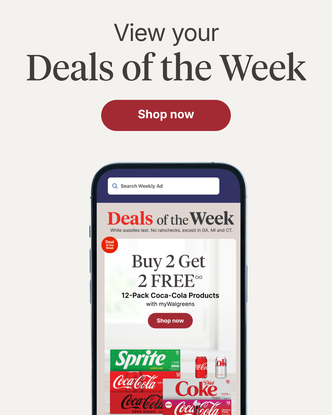 View Your Deals of the Week
