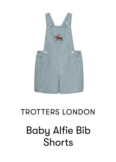 Trotters London Baby Alfie Bib Shorts
