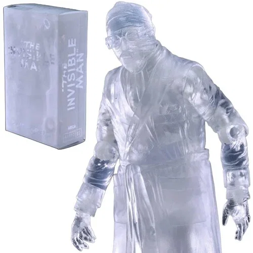 Universal Monsters Invisible Man Translucent 7-Inch Scale Action Figure