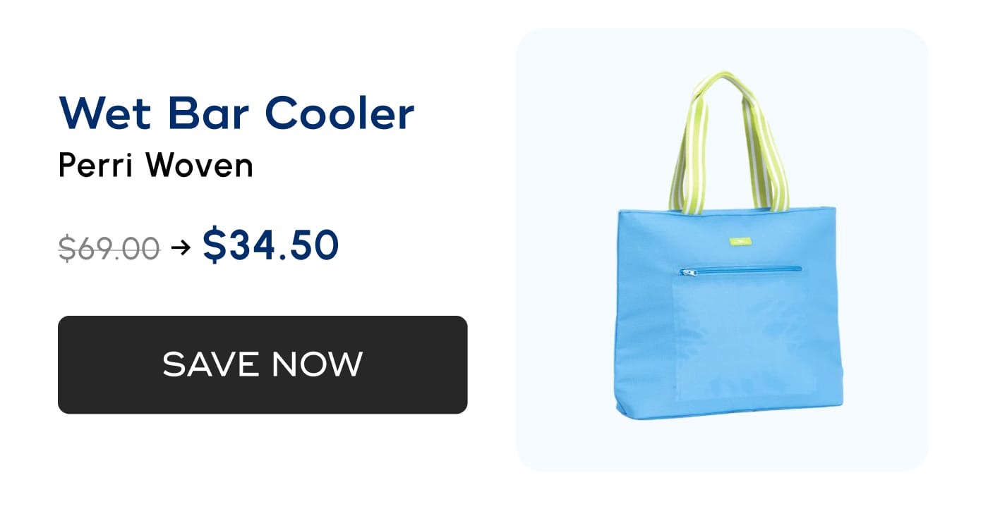 Wet Bar Cooler. Perri Woven. $69.00 -> $34.50. SAVE NOW