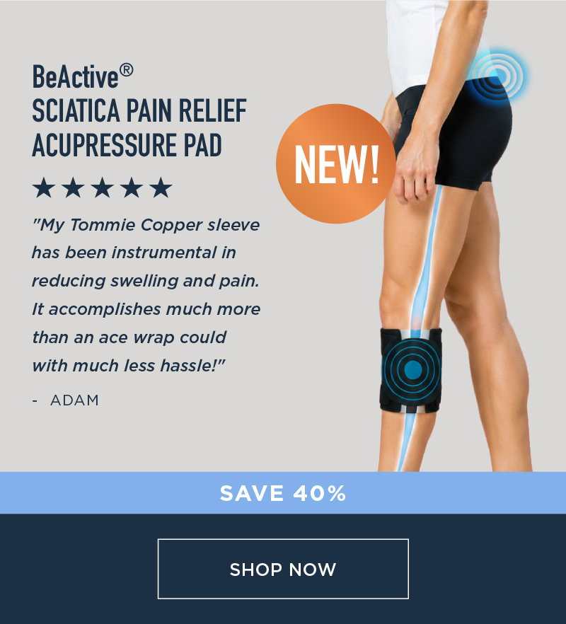 NEW! SAVE 40% BeActive SCIATICA PAIN RELIEF ACUPRESSURE PAD SHOP NOW
